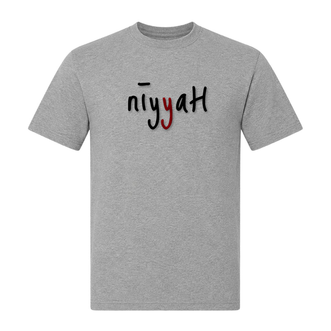 NIYYAH – Absicht - grey melange