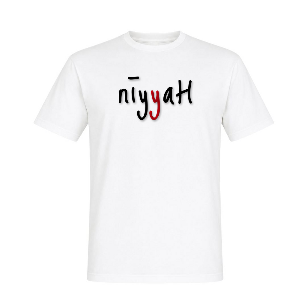 NIYYAH – Absicht - weiß