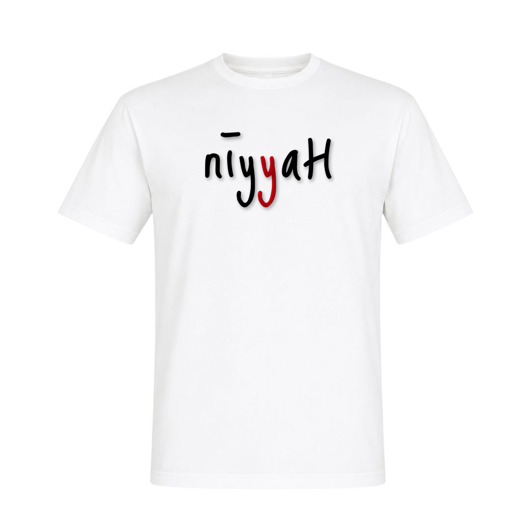 NIYYAH – Absicht - weiß