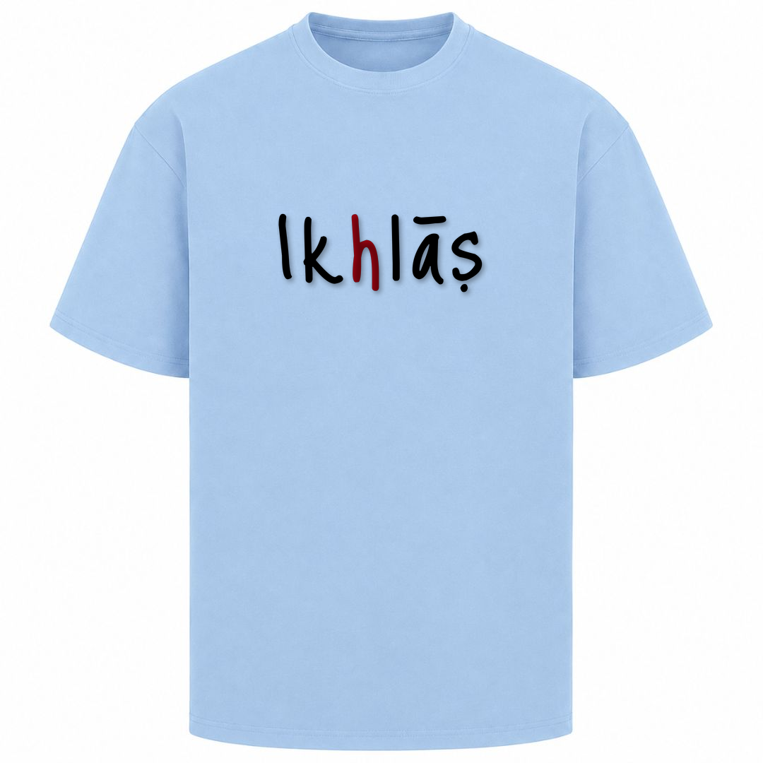IKHLĀS – Aufrichtigkeit - powder blue