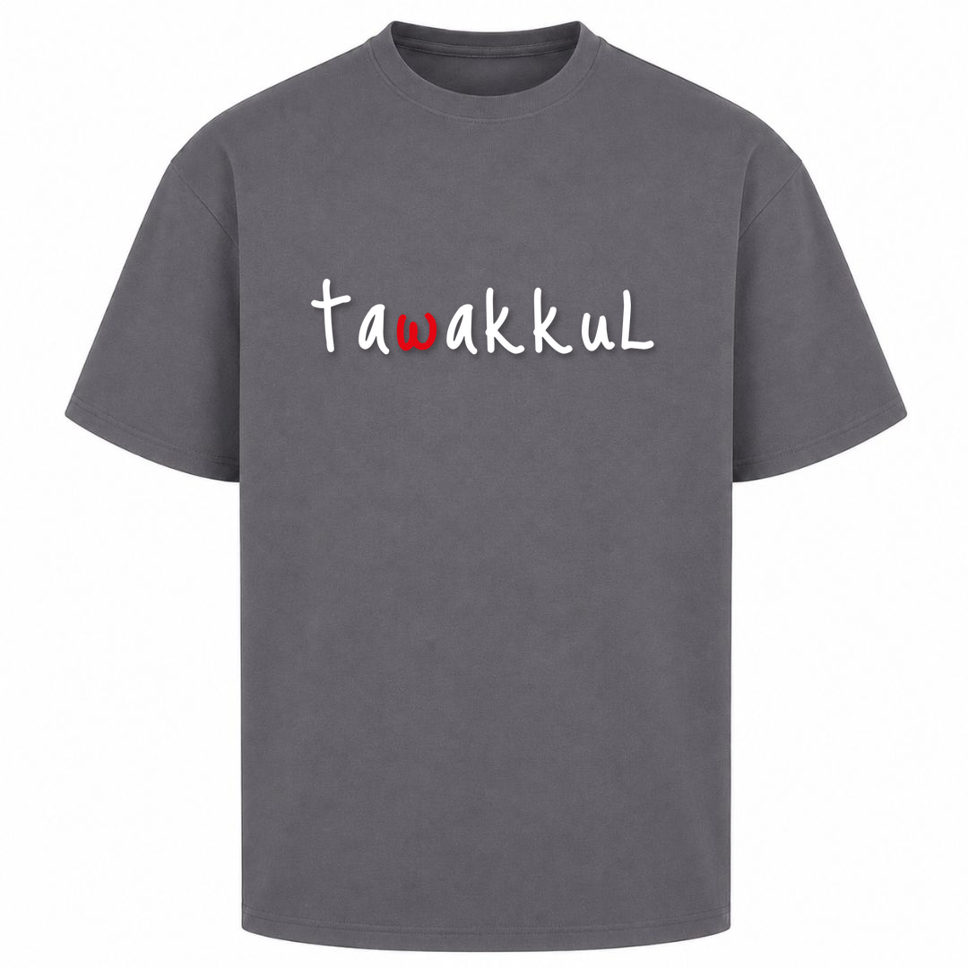 TAWAKKUL – Vertrauen - dark grey 