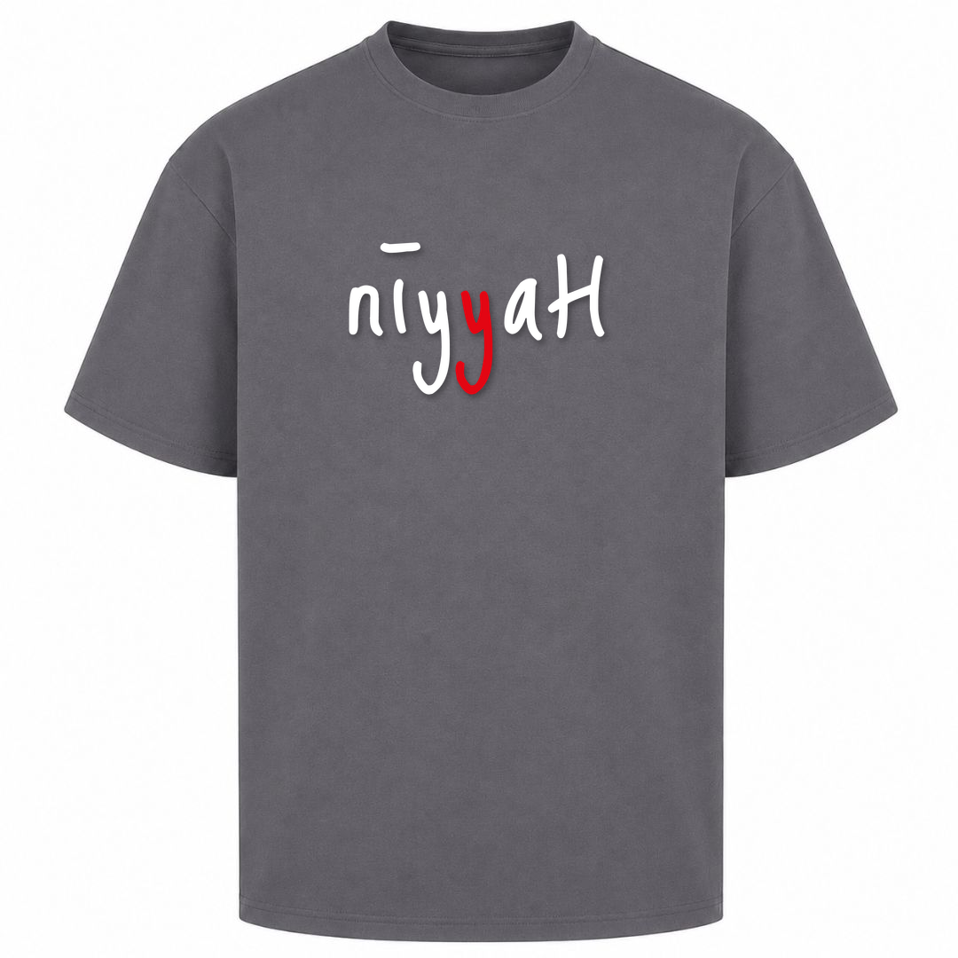NIYYAH – Absicht - dark grey 