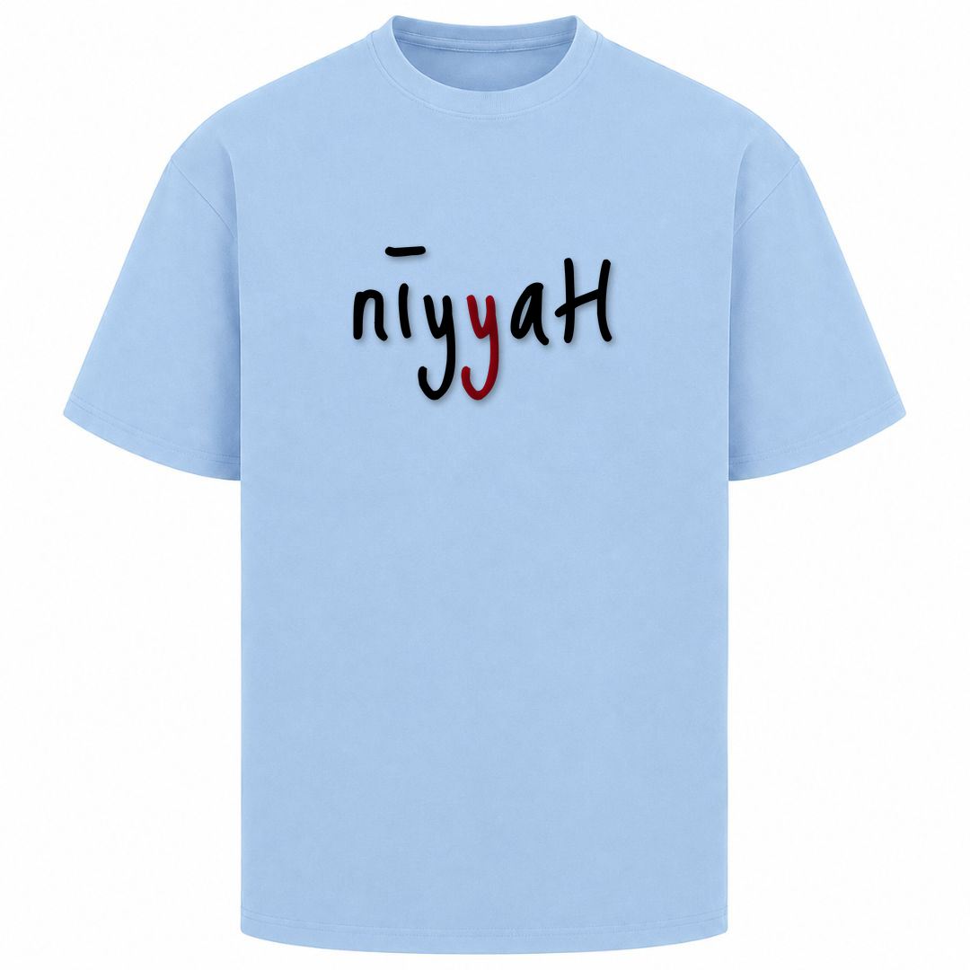 NIYYAH – Absicht - powder blue