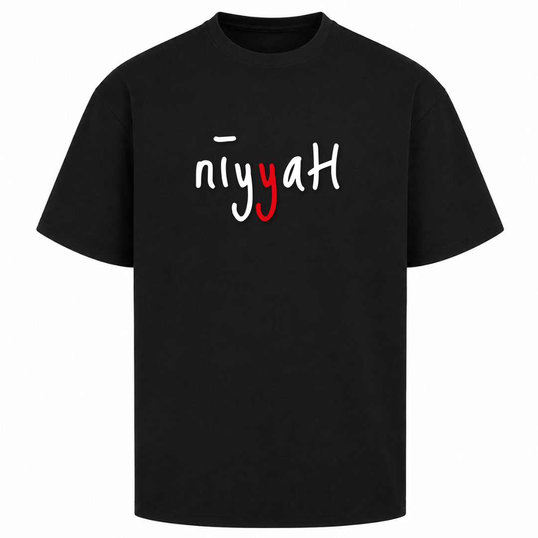 NIYYAH – Absicht - Schwarz